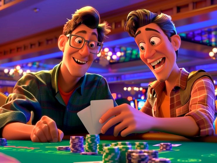 Pengguna meninjau ketentuan bonus online